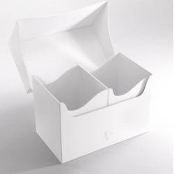 Gamegenic - Doppio Porta Mazzo XL - 200+ Carte - White